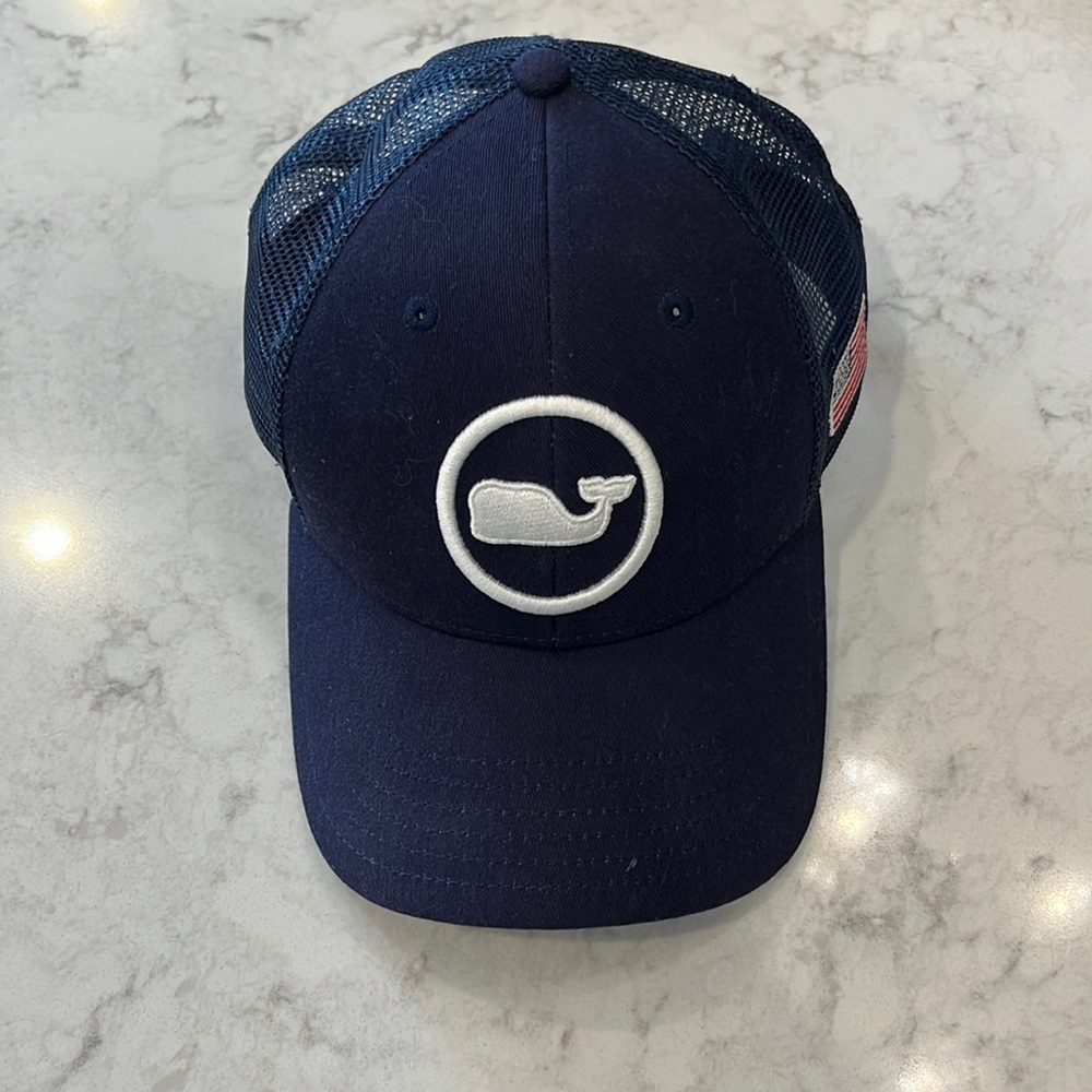 Navy Vineyard Vines Hat